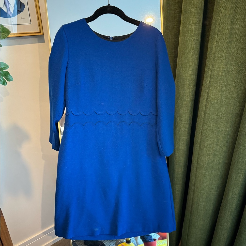 Banana republic blue 3/4 sleeve dress
